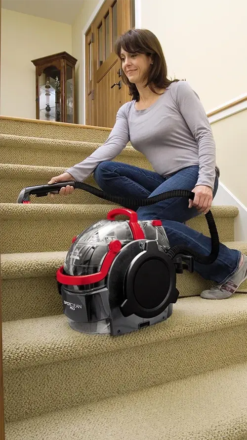 Bissell SpotClean Pro Halı - Koltuk Yıkama ve Leke Çıkarma Makinesi & 250 ML Halı Koltuk Deterjanı