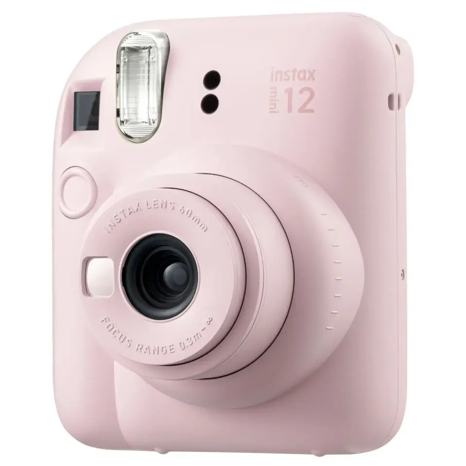 10'lu Film & Fujifilm İnstax Mini 12 Çantalı Set - Pembe