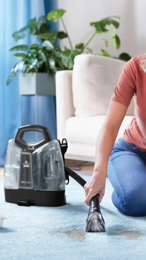 Bissell Spotclean Plus Halı – Koltuk Yıkama Ve Leke Çıkarma Makinesi & 250 ML Halı Koltuk Deterjanı